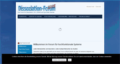 Desktop Screenshot of dissoziation-forum.de